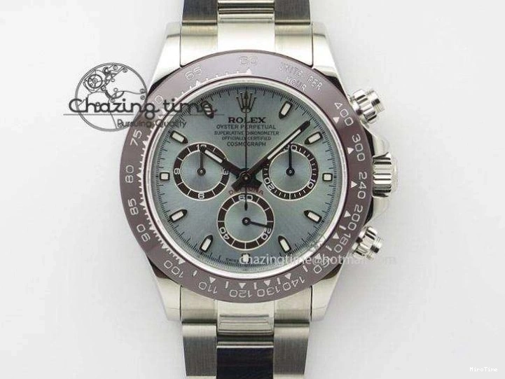 MiroTime 0131 GoodFit DateJust 41 126334 EWEF Best Edition Gray Dial Green Roman on Oyster Bracelet A 1054